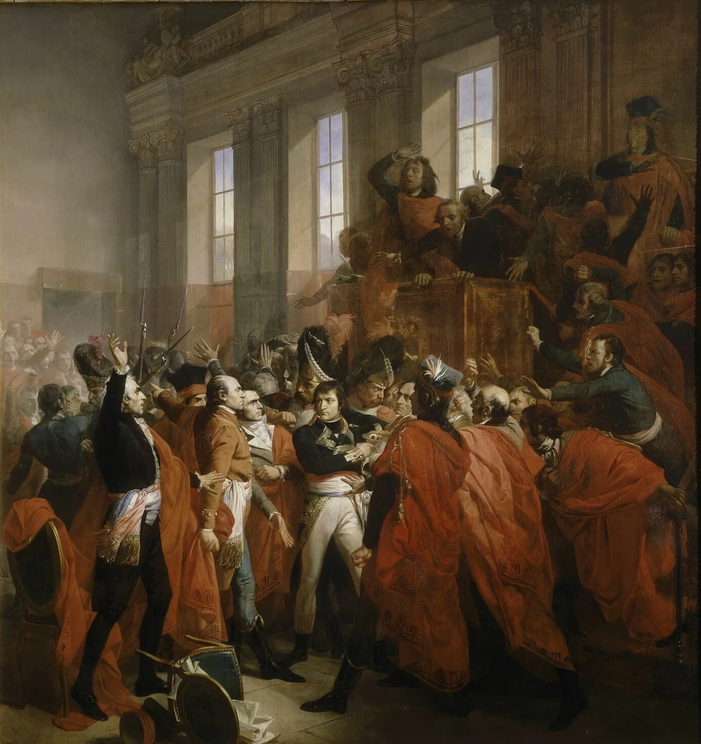 Il Generale Bonaparte nel Consiglio dei Cinquecento - Chateau de Versailles